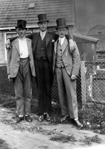 Foto gemaakt tijdens Stavers feest omstreeks 1931
